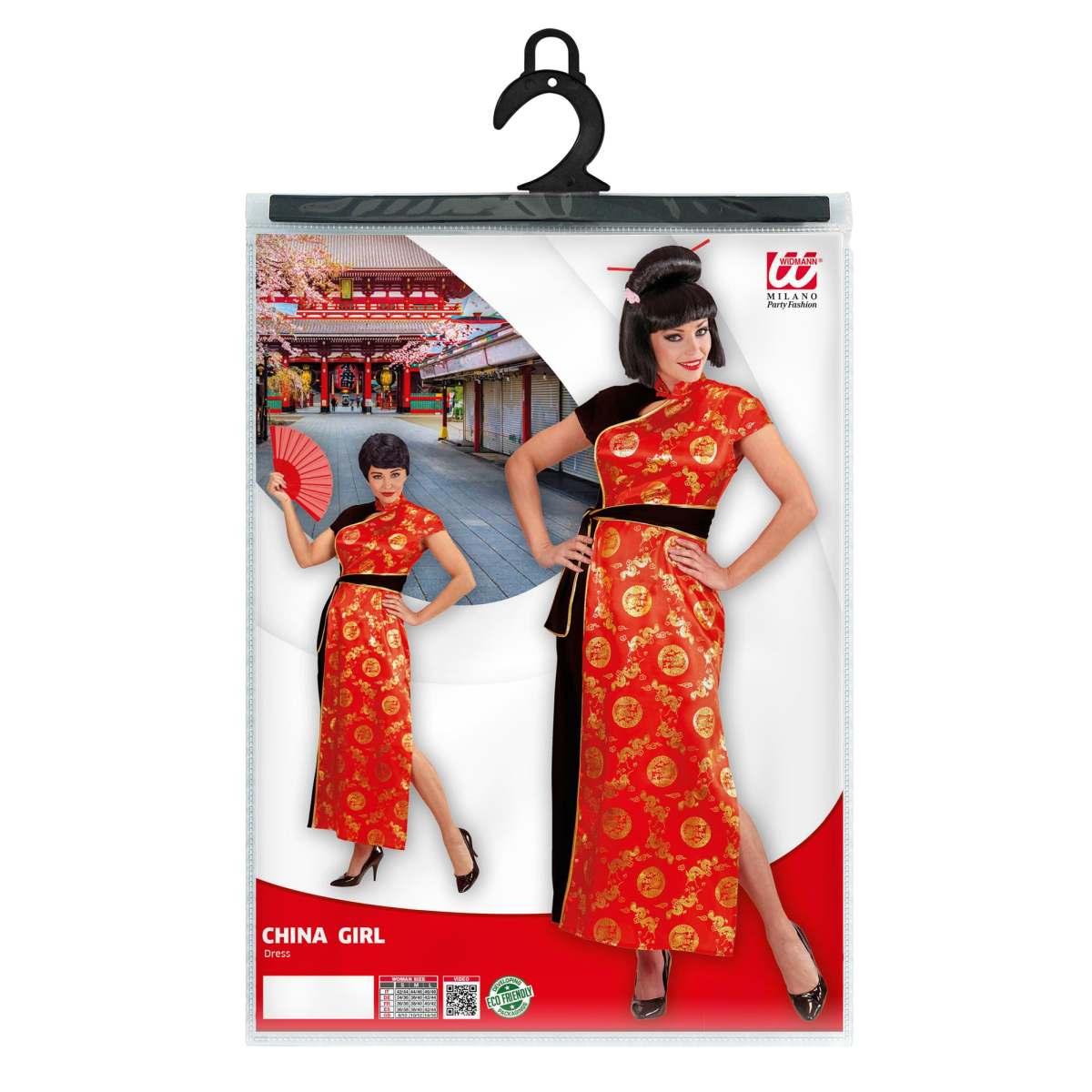 Costume Cinese Rosso |Widmann