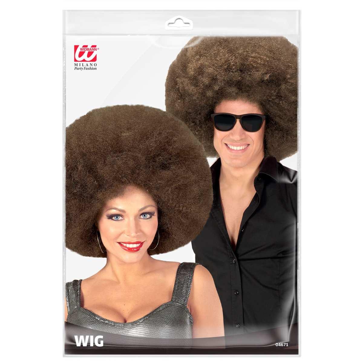 Parrucca Afro Castana |Widmann