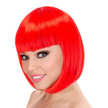 Parrucca Caschetto Lou Lou Rossa con Frangia |Widmann