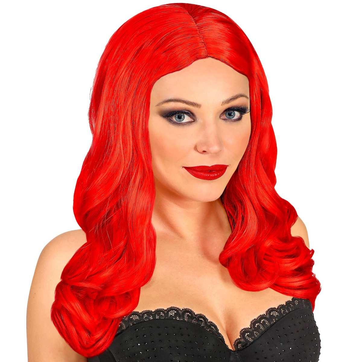 Parrucca Mossa Roxy Rossa Lunga |Widmann
