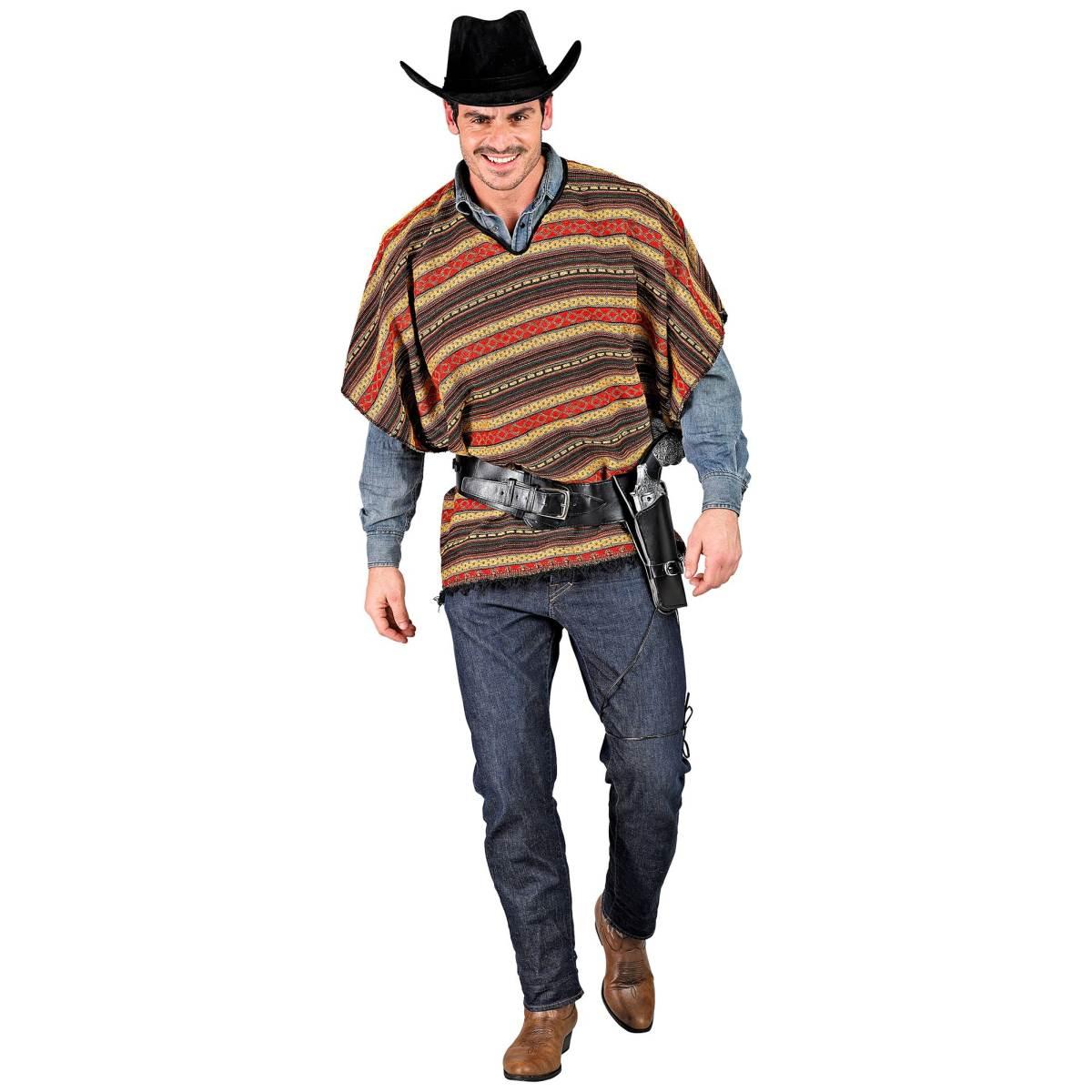 Poncho Cowboy Reversibile |Widmann