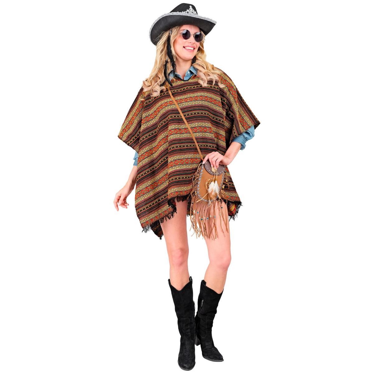 Poncho Cowboy Reversibile |Widmann