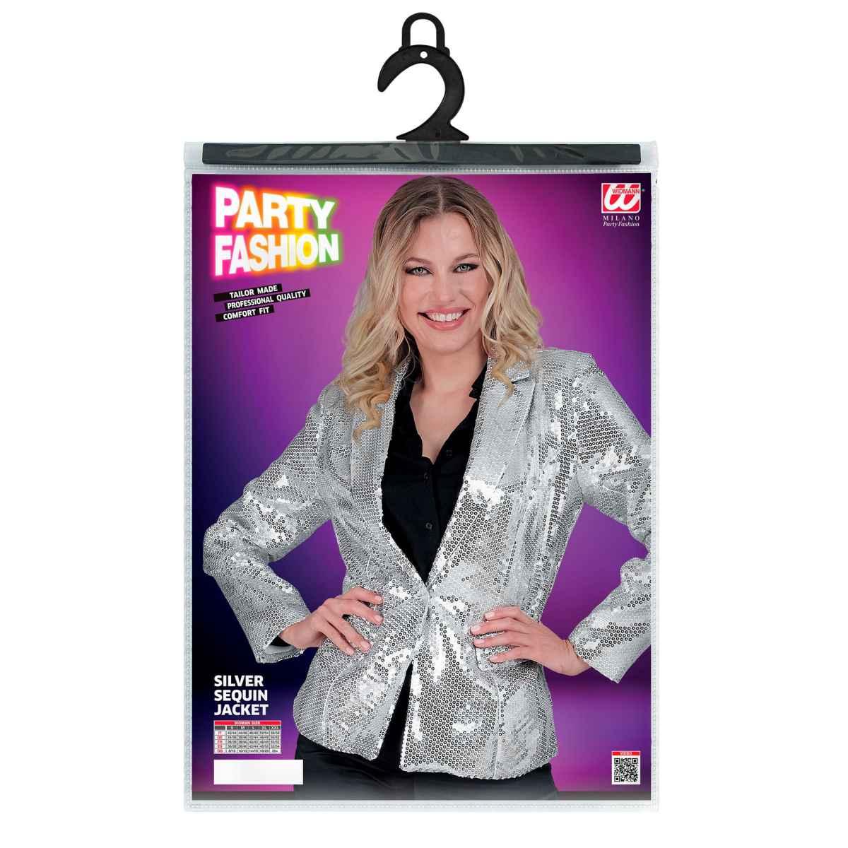 Giacca Argento Paillettes |Widmann