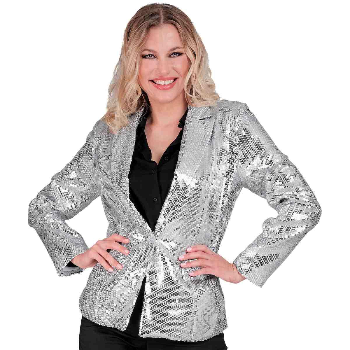 Giacca Argento Paillettes |Widmann