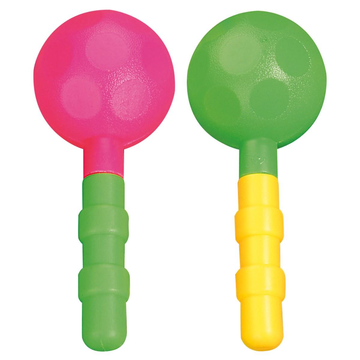 Maracas PVC Colorate Set pz.2 |Widmann