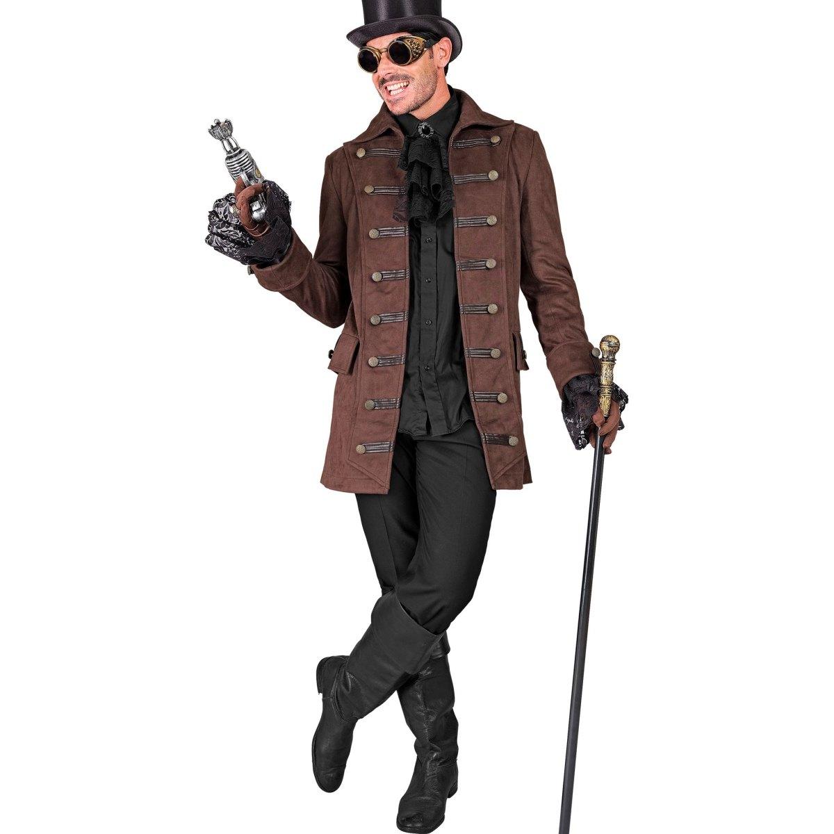 Costume Giacca Pirata Marrone |Widmann