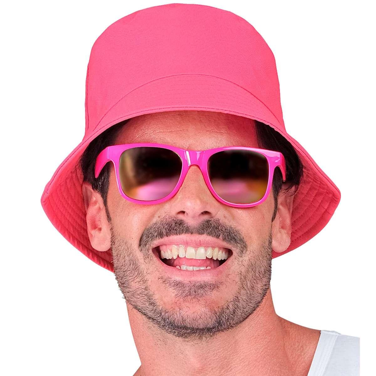 Cappello Pescatore Tessuto Rosa Fluo |Widmann