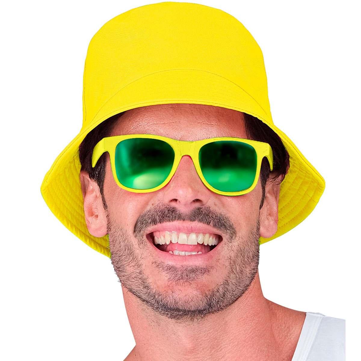 Cappello Pescatore Tessuto Giallo Fluo |Widmann
