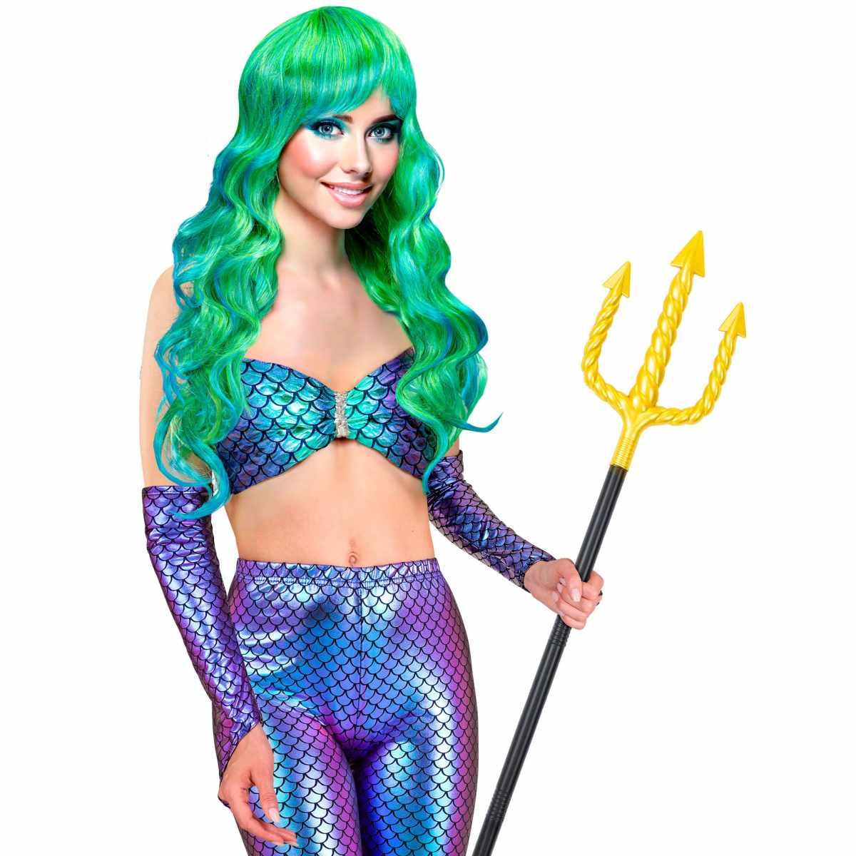 Guanti Sirena Lunghi con Infradito |Widmann