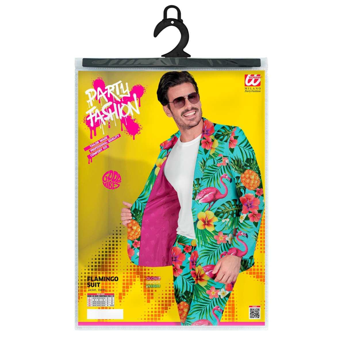 Costume Completo Summer Party HawaiI Azzurro |Widmann