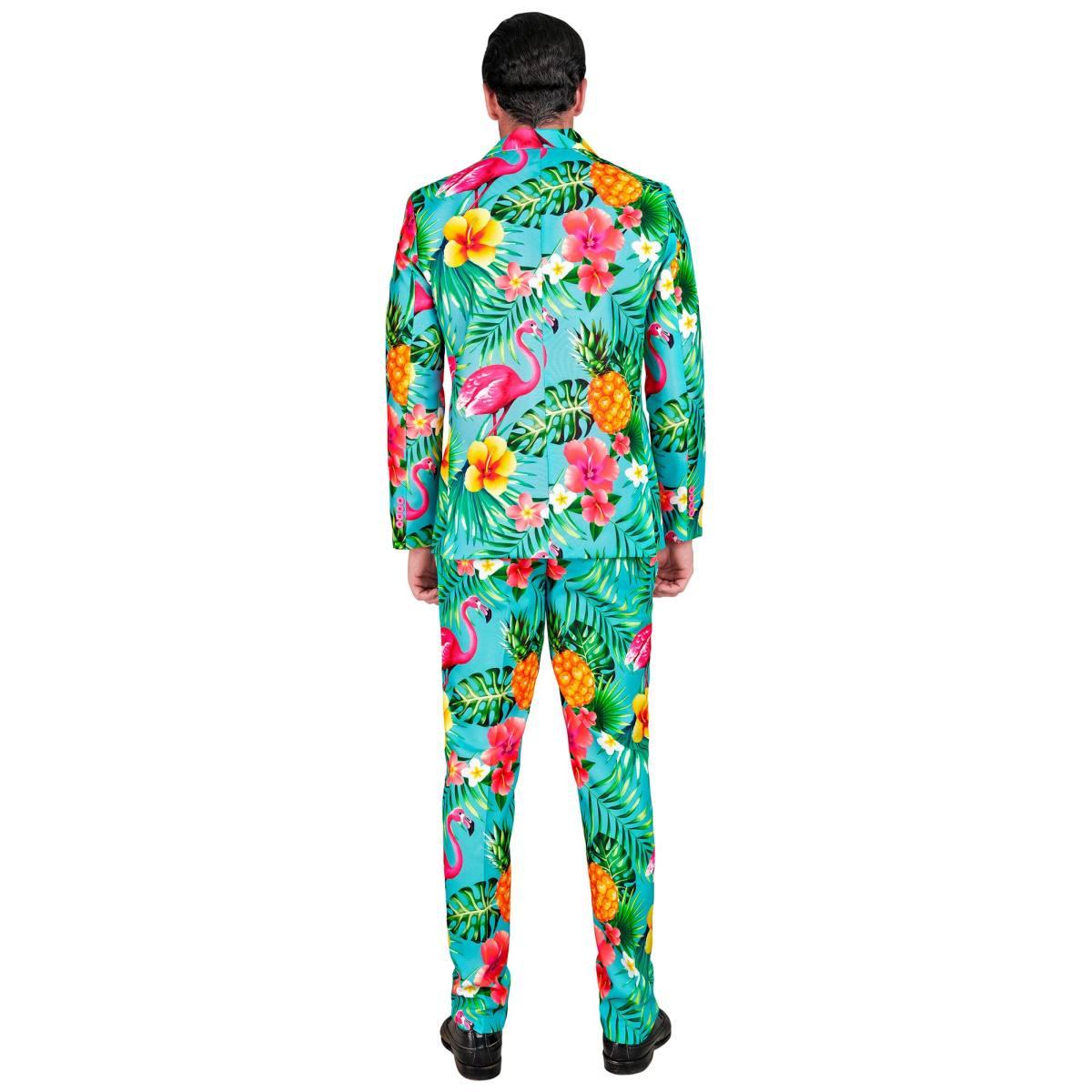 Costume Completo Summer Party HawaiI Azzurro |Widmann