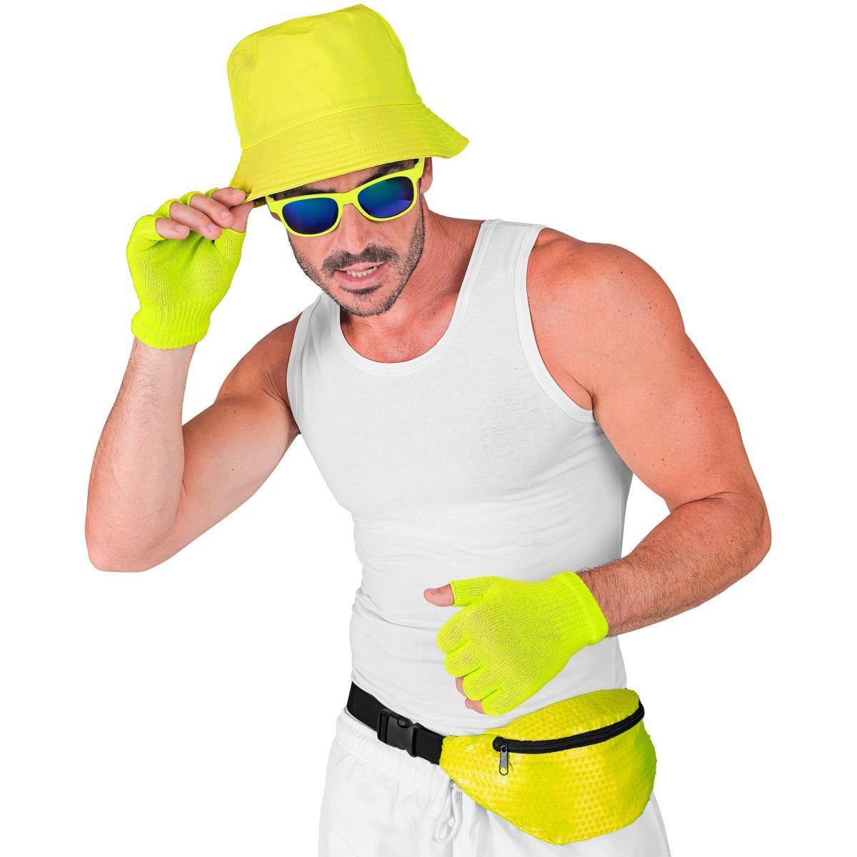 Borsa Marsupio Paillettes Giallo Fluo |Widmann