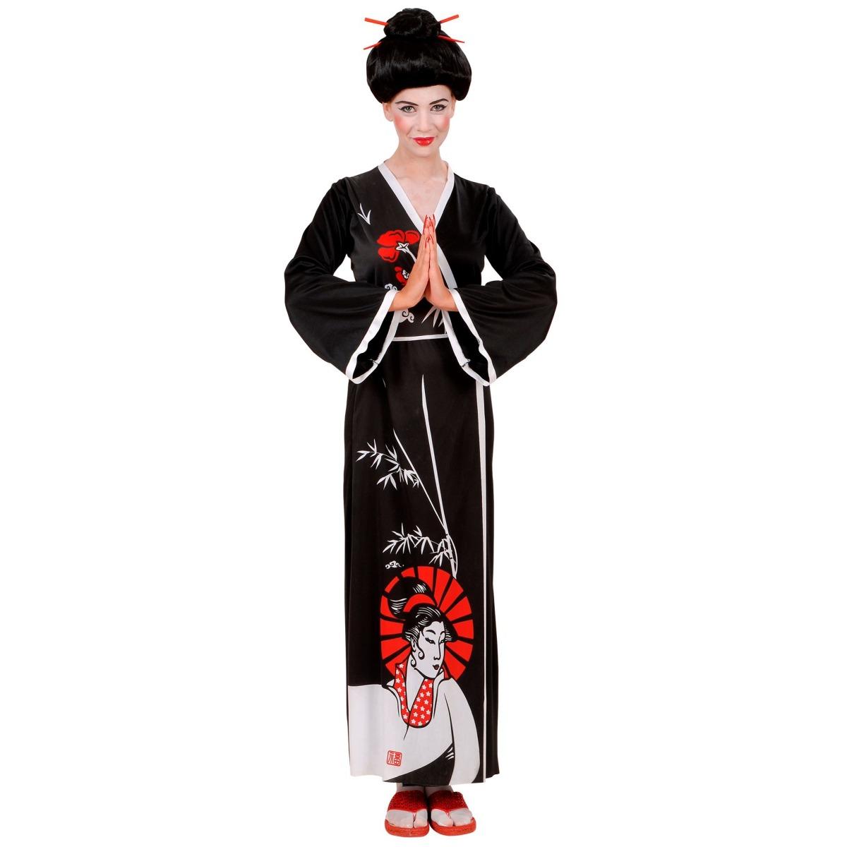 Costume Geisha Nero |Widmann