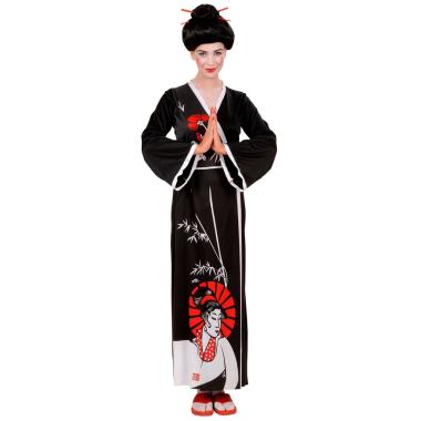 Costume Geisha Nero |Widmann