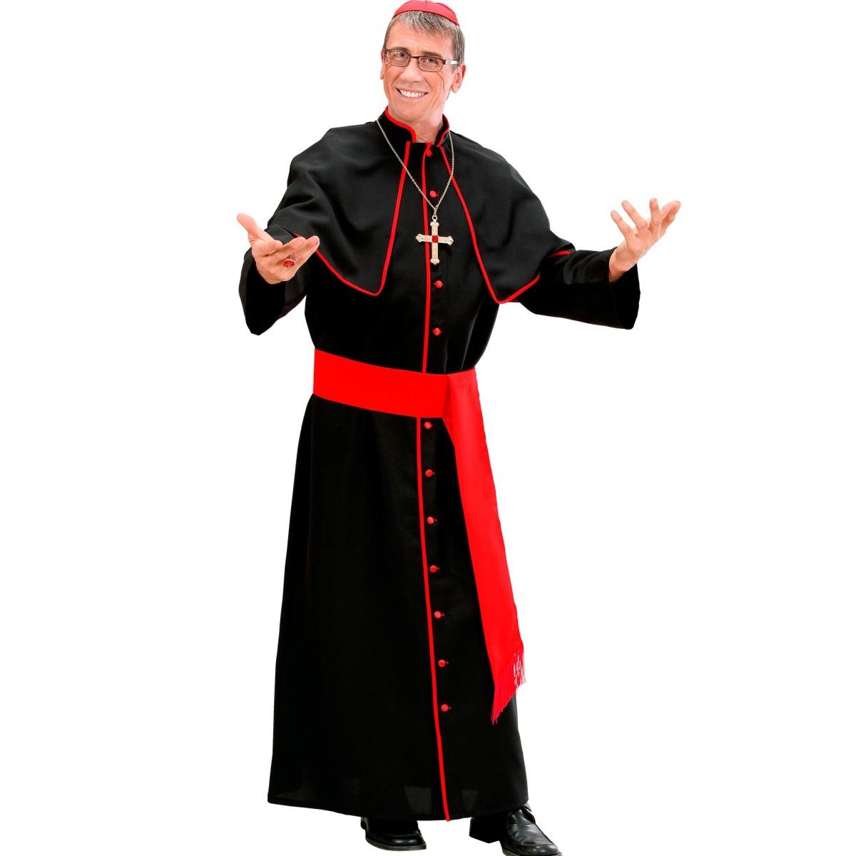 Costume Cardinale Nero e Rosso |Widmann