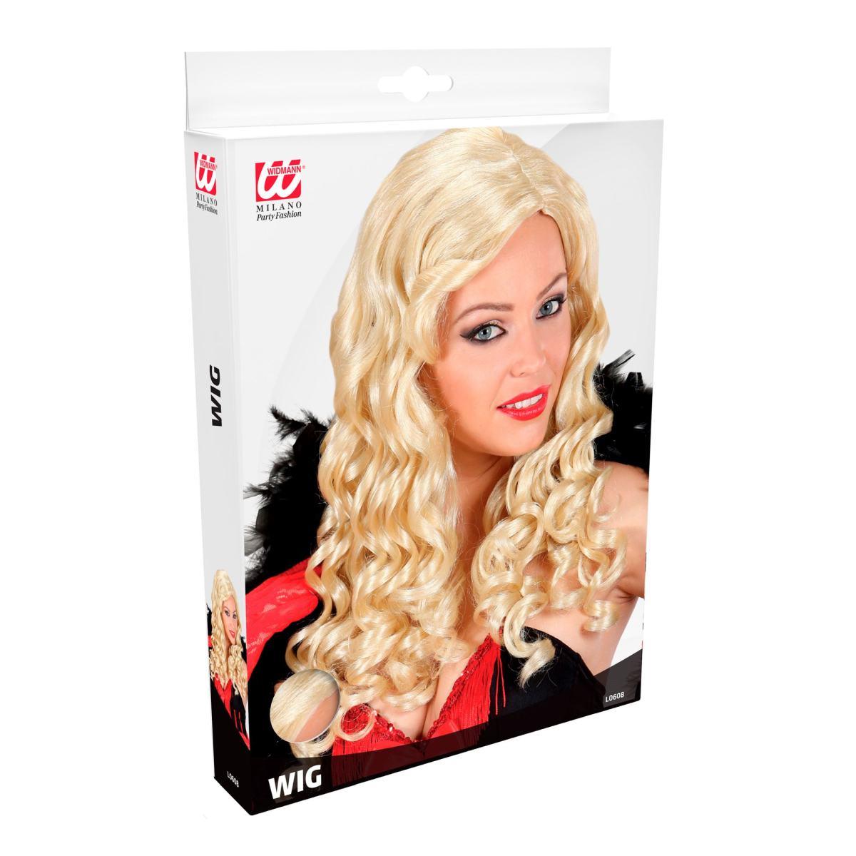 Parrucca Jessica Mossa Bionda Lunga |Widmann
