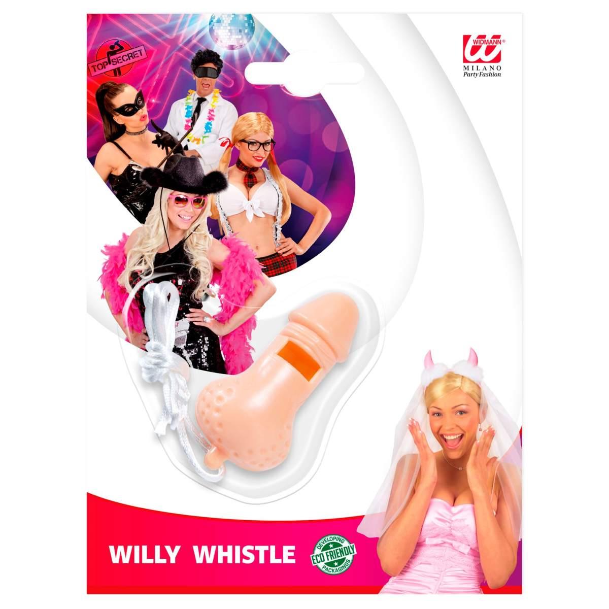 Fischetto con Pene PVC |Widmann