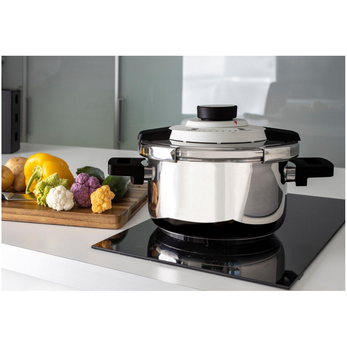 Pentola Pressione Facile Dual System Lt.4,5 | Barazzoni