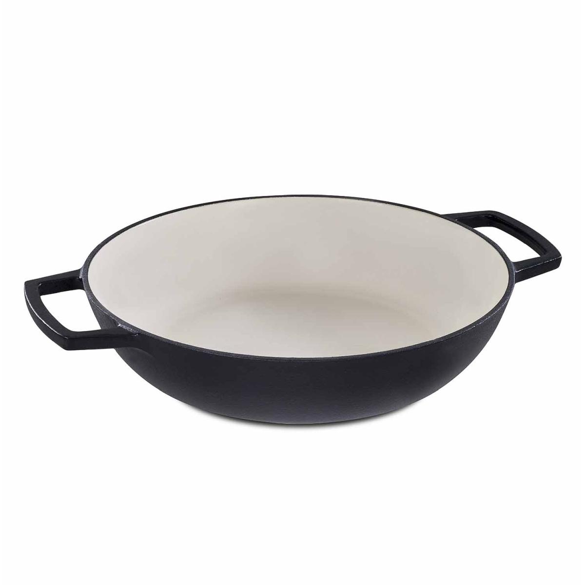 Tegame cm.Ã˜30 Ghisa Ovale con Coperchio Rosso | Barazzoni