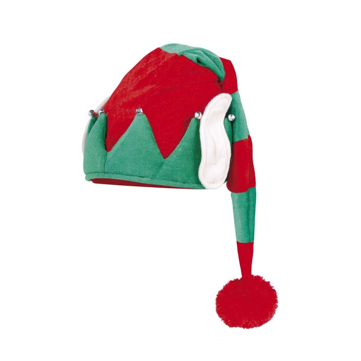 Cappello Elfo Righe Con Orecchie | Guirca