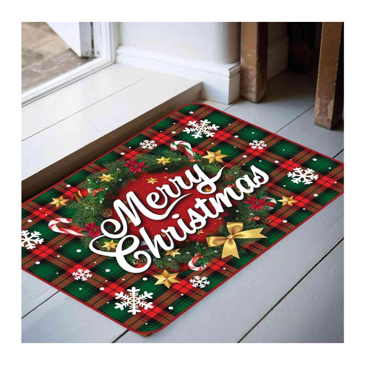 Zerbino cm.40x60 Natale Tessuto Merry Chirstmas | Guirca |968