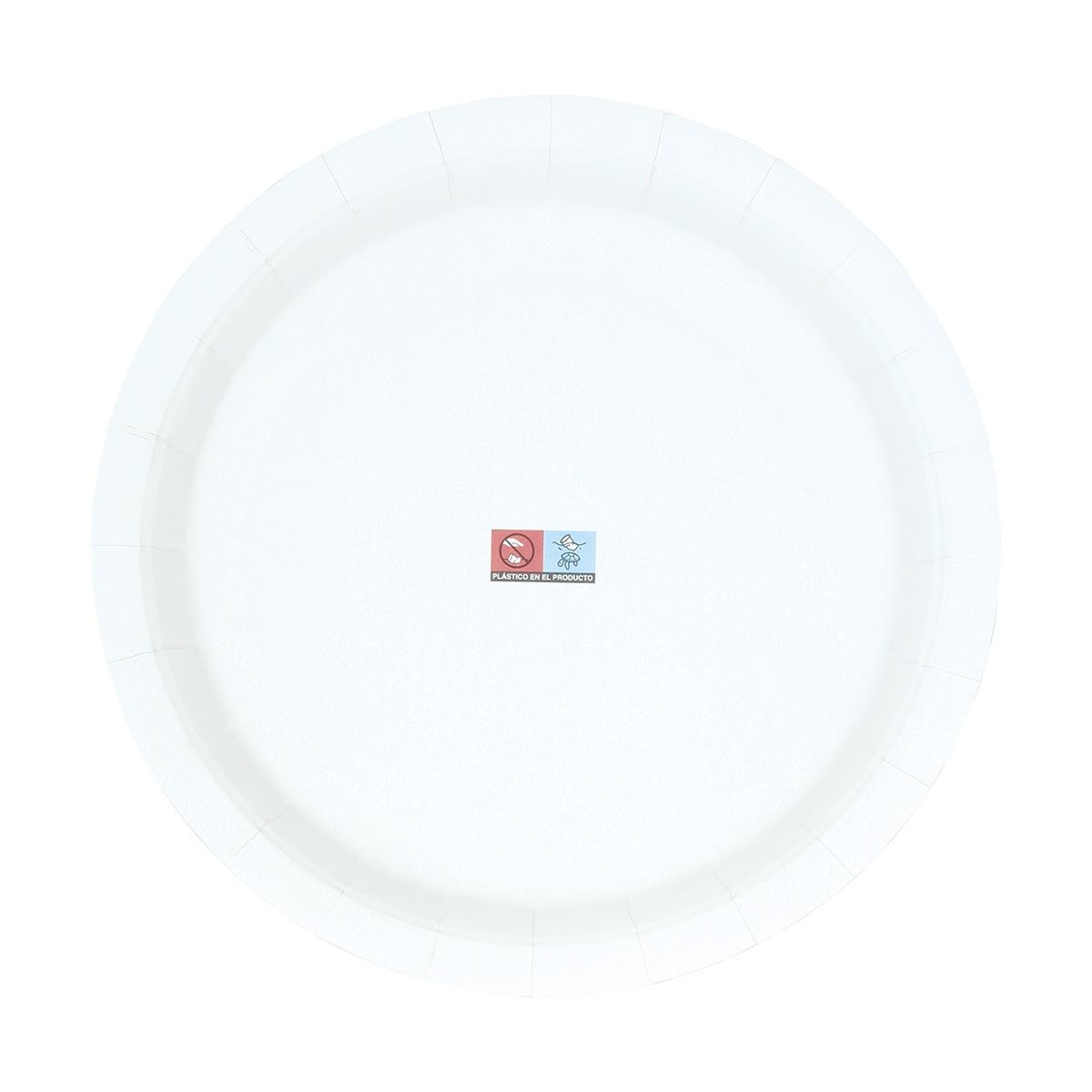 Piatti Carta Natale cm.Ã˜23 Con Scritta pz6 | Guirca