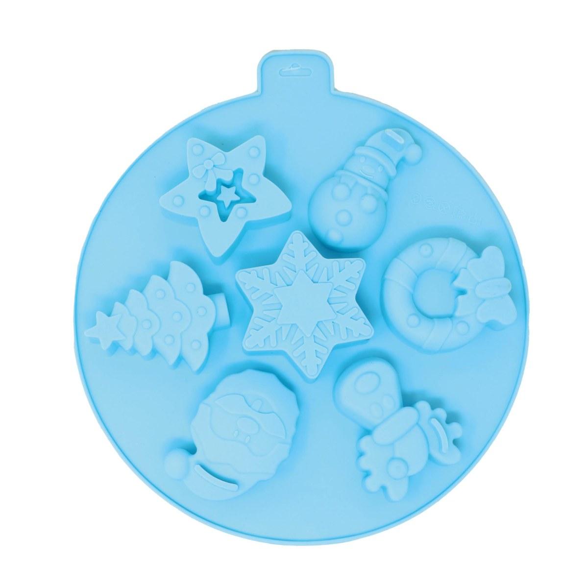 Stampo Silicone Natale Biscotti Set pz.7 | Guirca