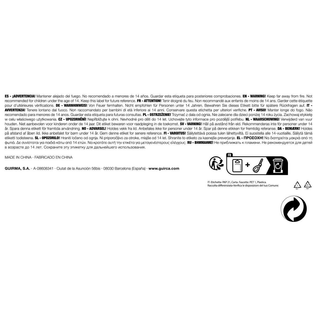 Vetrofanie Gel Adesive Elfo Natale cm.20x25 | Guirca