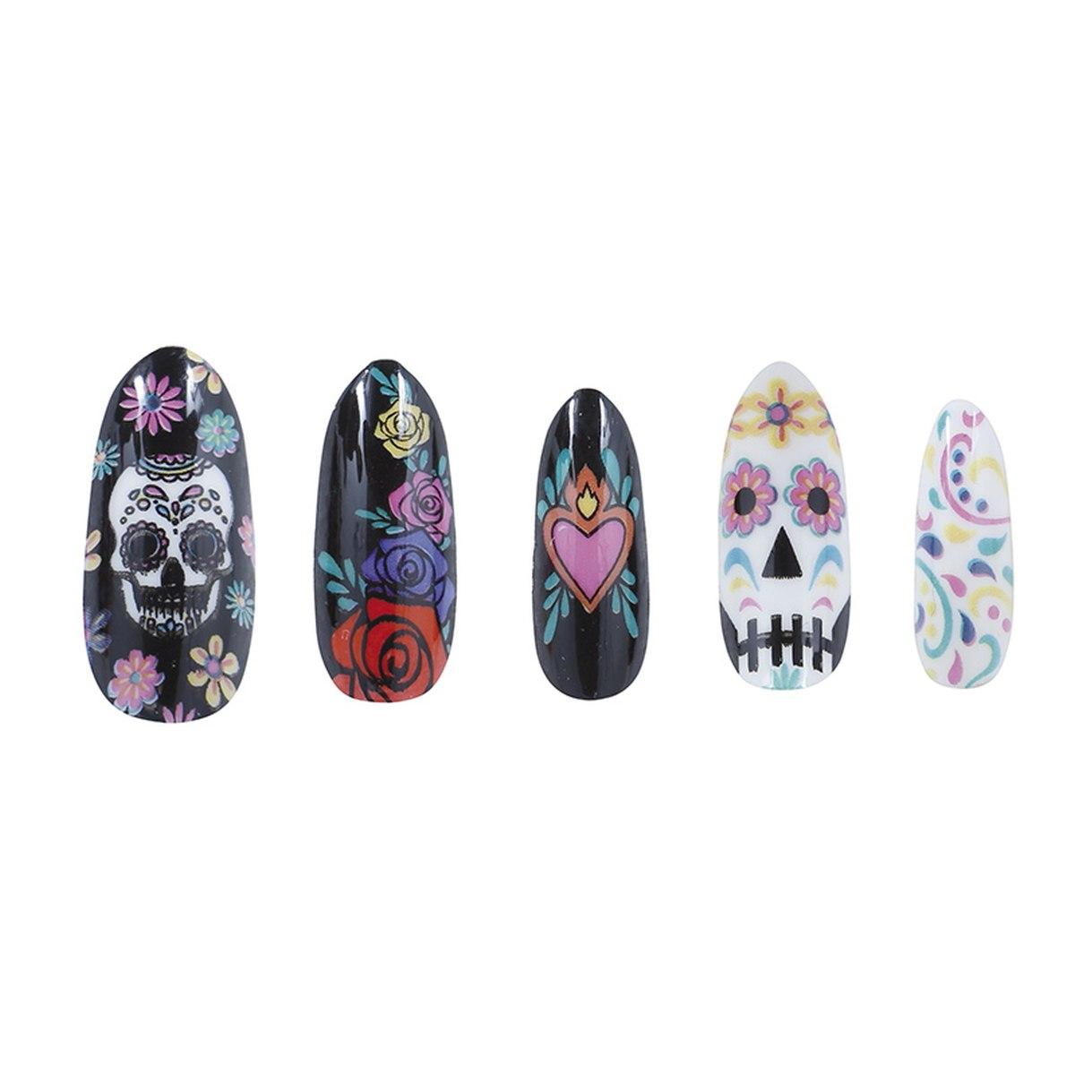 Unghie Catrina con Colla Set 12 pz. | Guirca