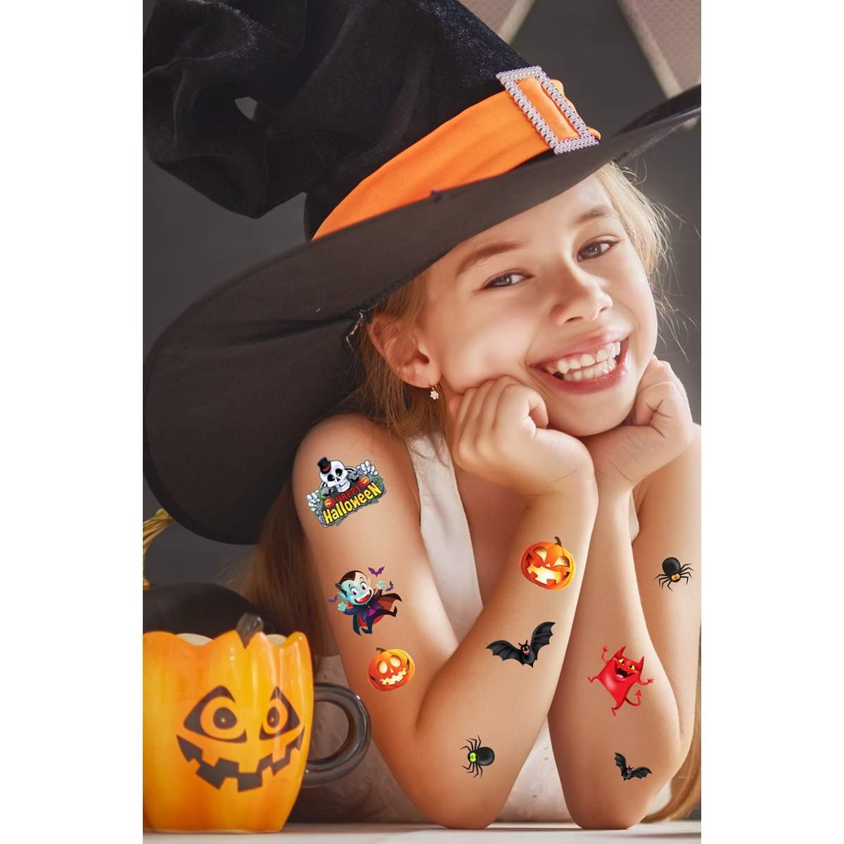 Tatuaggi Corpo Halloween Rimovibili Assortiti | Guirca