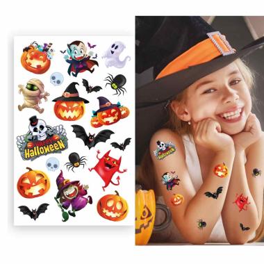 Tatuaggi Corpo Halloween Rimovibili Assortiti | Guirca