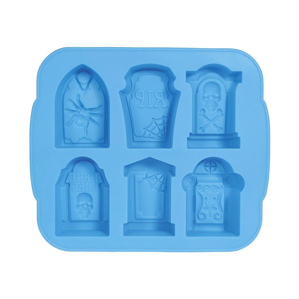 Stampo Silicone Halloween Biscotti con Bare Set pz.6 | Guirca