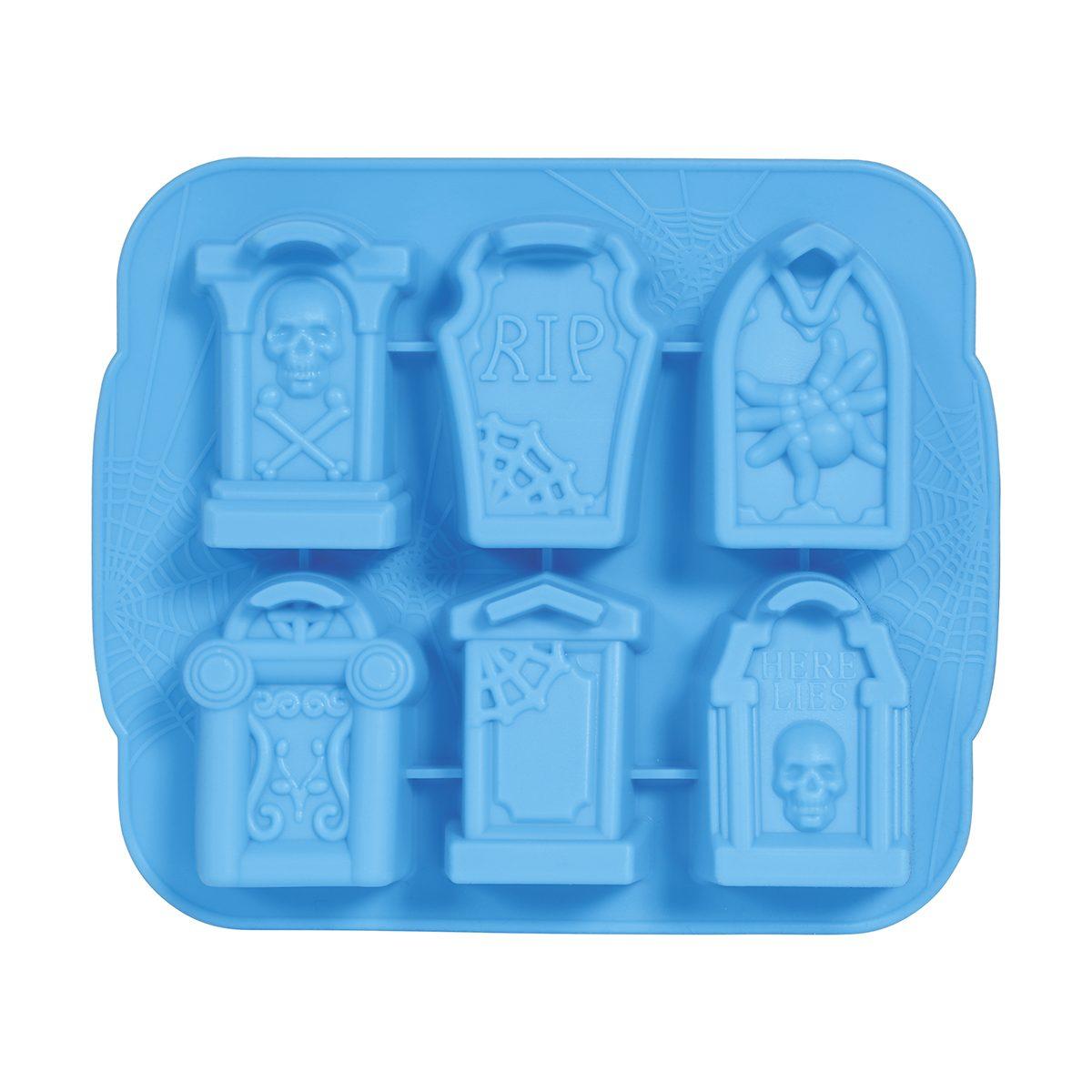 Stampo Silicone Halloween Biscotti con Bare Set pz.6 | Guirca