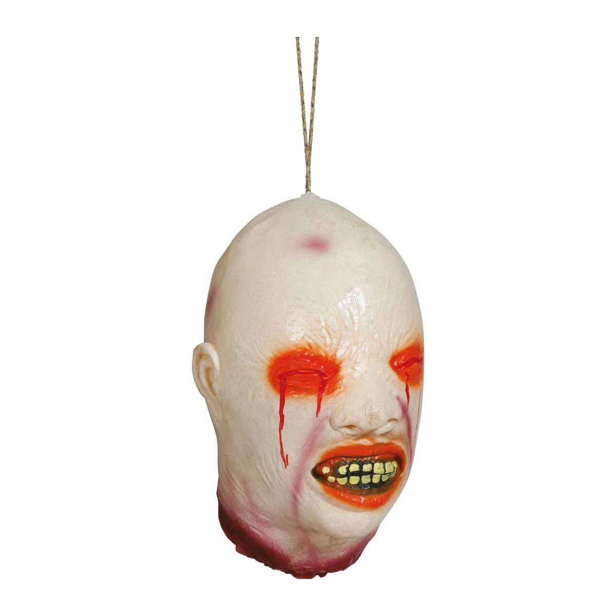 Testa Mozzata con Occhi Sanguinanti da Appendere cm.35 | Guirca