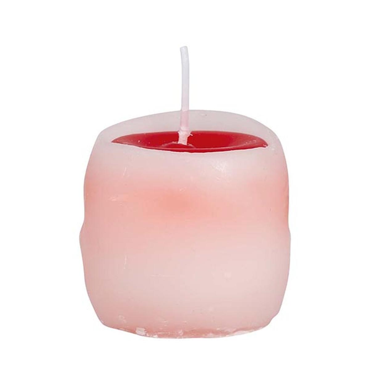 Candela Halloween Teschio con Occhi Sanguinanti cm.6 | Guirca