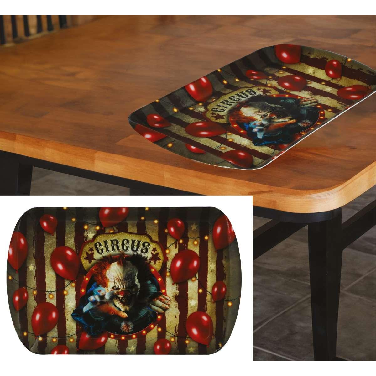 Vassoio Halloween PVC Circus cm.39x24 | Guirca