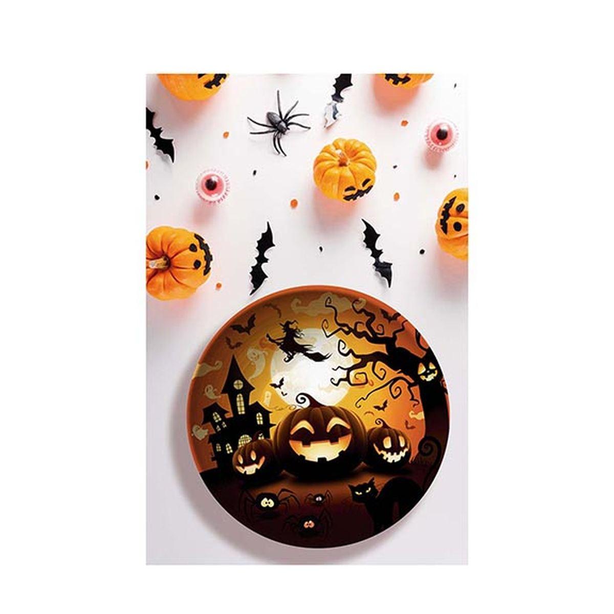 Ciotola Halloween PVC Zucche cm.Ã˜32 | Guirca