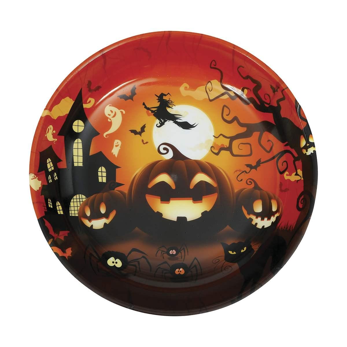Ciotola Halloween PVC Zucche cm.Ã˜32 | Guirca