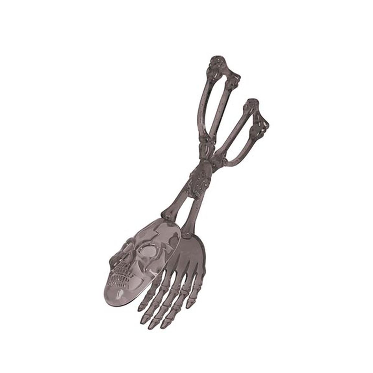 Pinza Insalata Halloween PVC con Teschio e Mani | Guirca