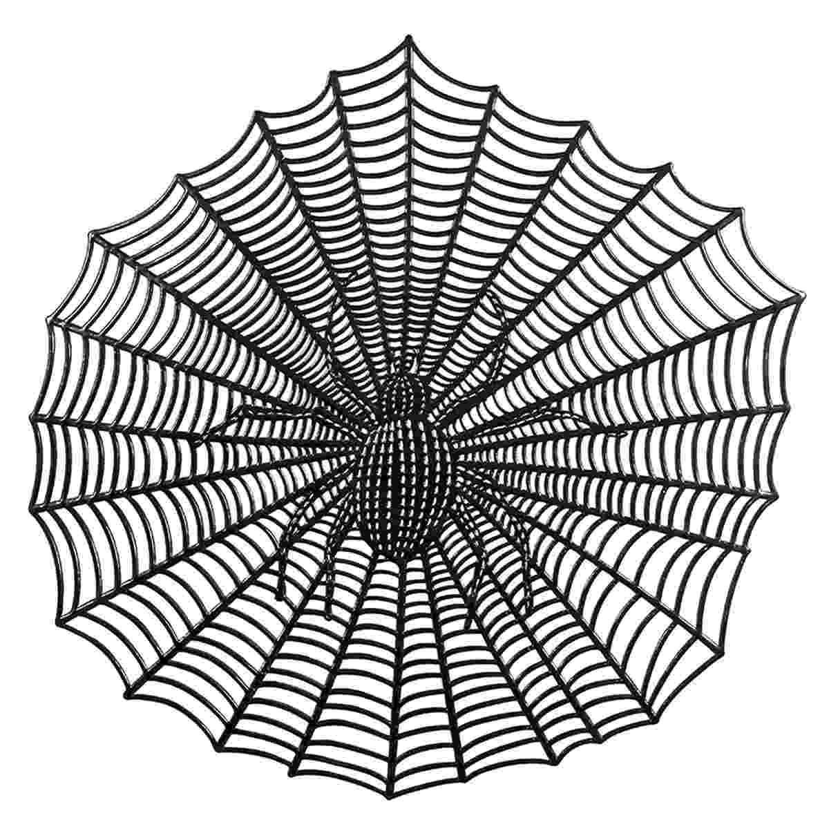 Tovaglietta Sottopiatto PVC Halloween con Ragnatela cm.Ã?38 | Guirca