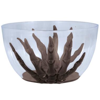 Ciotola Halloween PVC Con Mano Scheletro cm.Ã˜13 | Guirca