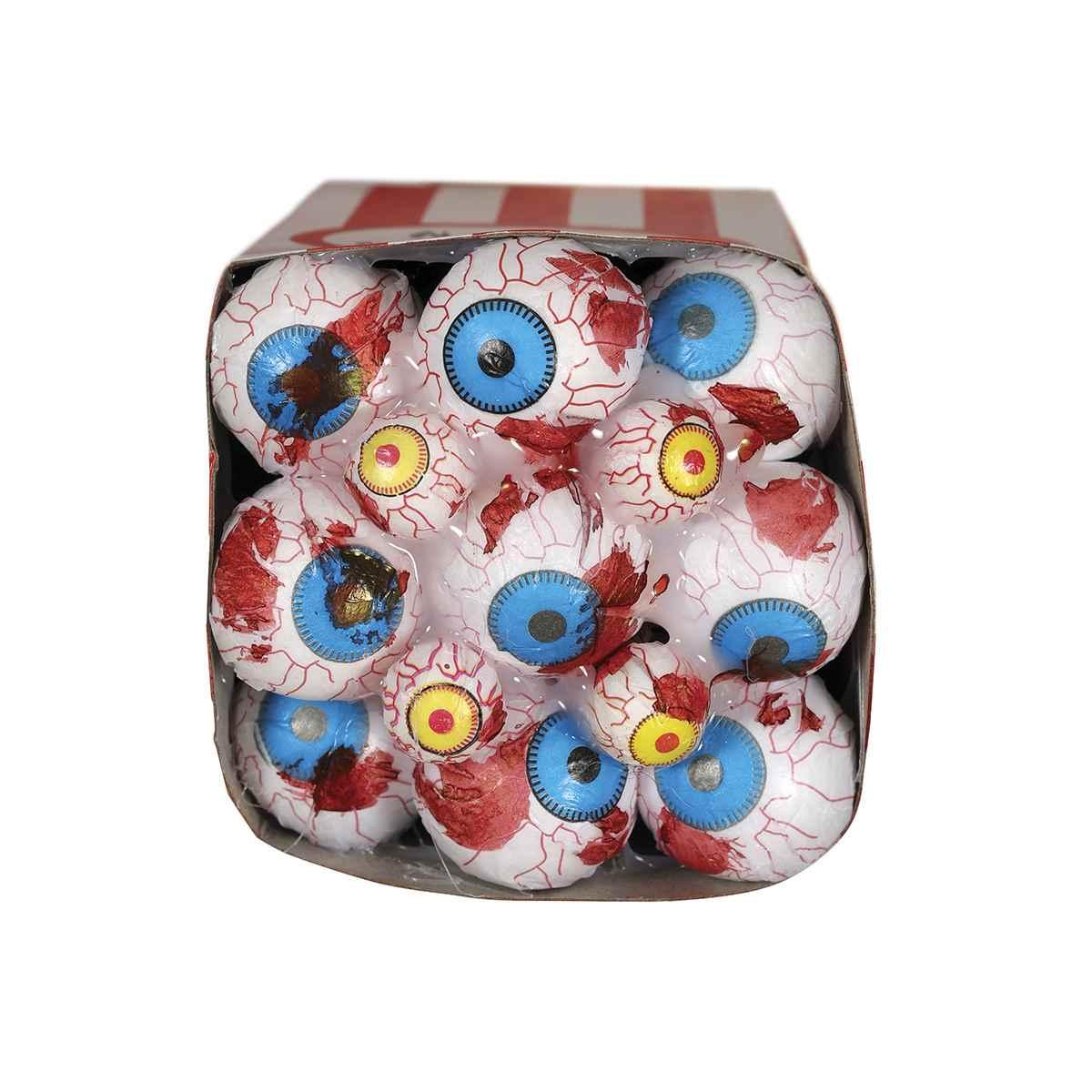 Decorazione Scatola Pop Corn con Occhi Insanguinati 9x8x16 | Guirca