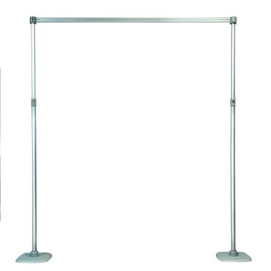 Tubi con Base in Metallo Portatenda Set pz.5 |Espa