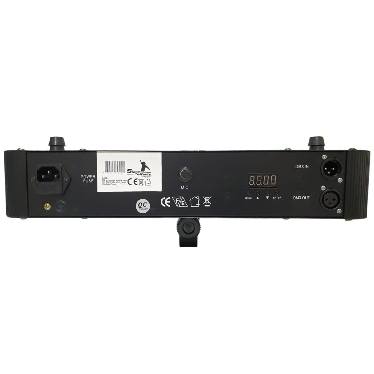 Luce Mobile Scanner LED RGBW DMx 10W per Animazione | Espa