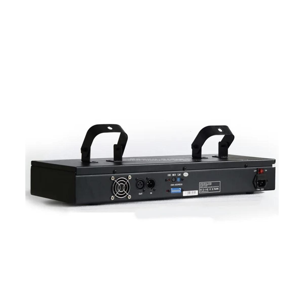 Proiettore Laser Professionale RGBV 4 Teste 560mW | Espa