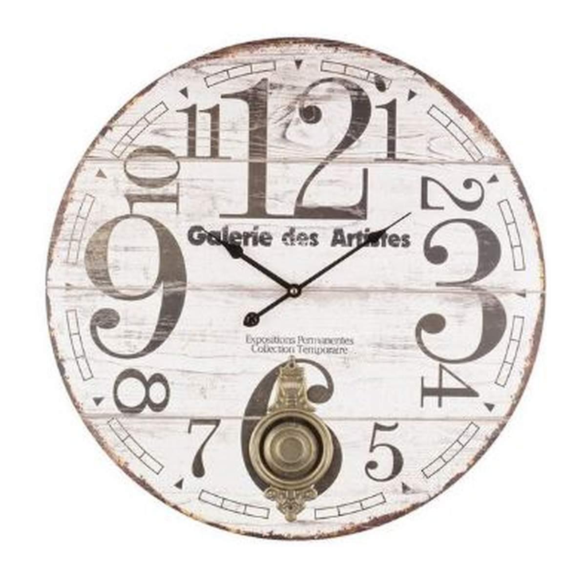 Orologio a Parete cm.Ã˜58 Legno Arizona Tondo |Bizzotto_734C