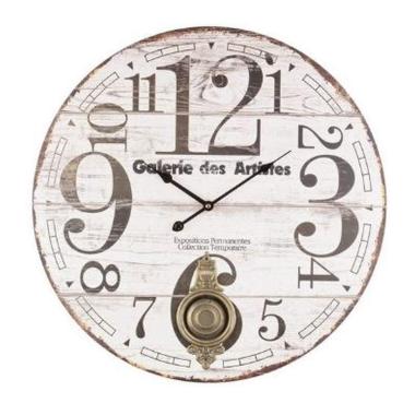 Orologio a Parete cm.Ã˜58 Legno Arizona Tondo |Bizzotto_734C