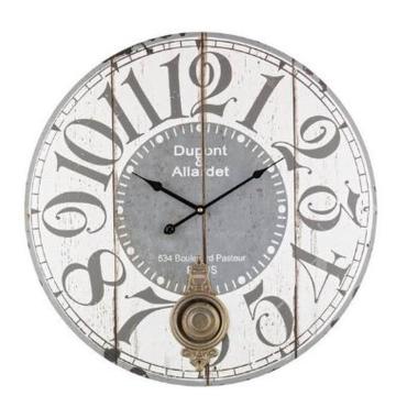 Orologio a Parete cm.Ã˜58 Legno Arizona Tondo |Bizzotto_734D