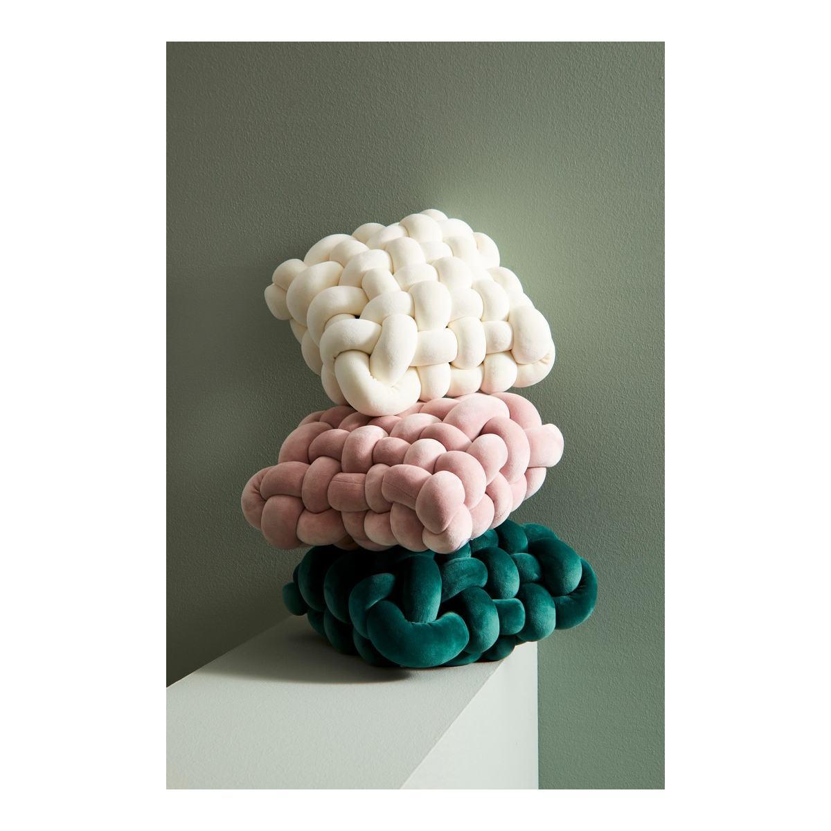 Cuscino Arredo Entwine Bianco 30x30 |Bizzotto_116