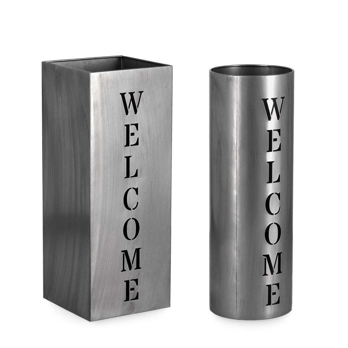 Portaombrelli Metallo Welcome Tondo cm.Ã˜18x52 |Bizzotto_307